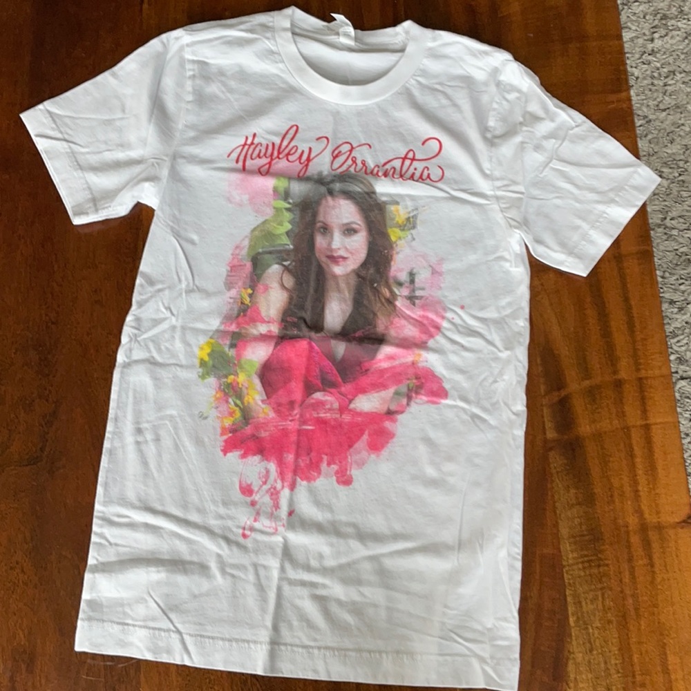NWOT Hayley Orrantia tour t-shirt